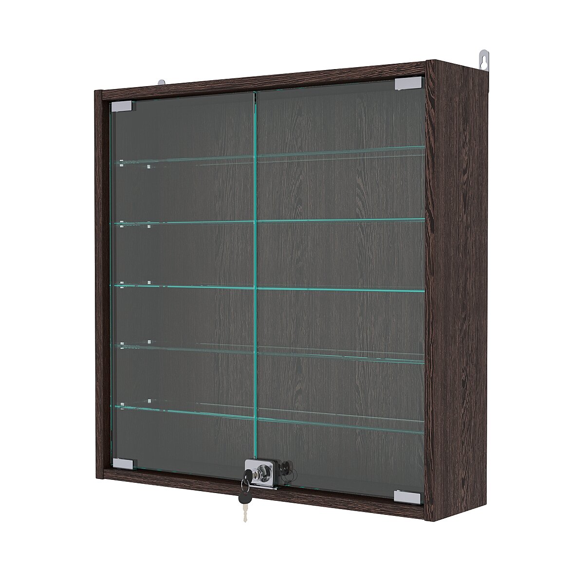 Витрина настенная №1-5А, Дуб Венге. Производитель товара - компания Westcom.