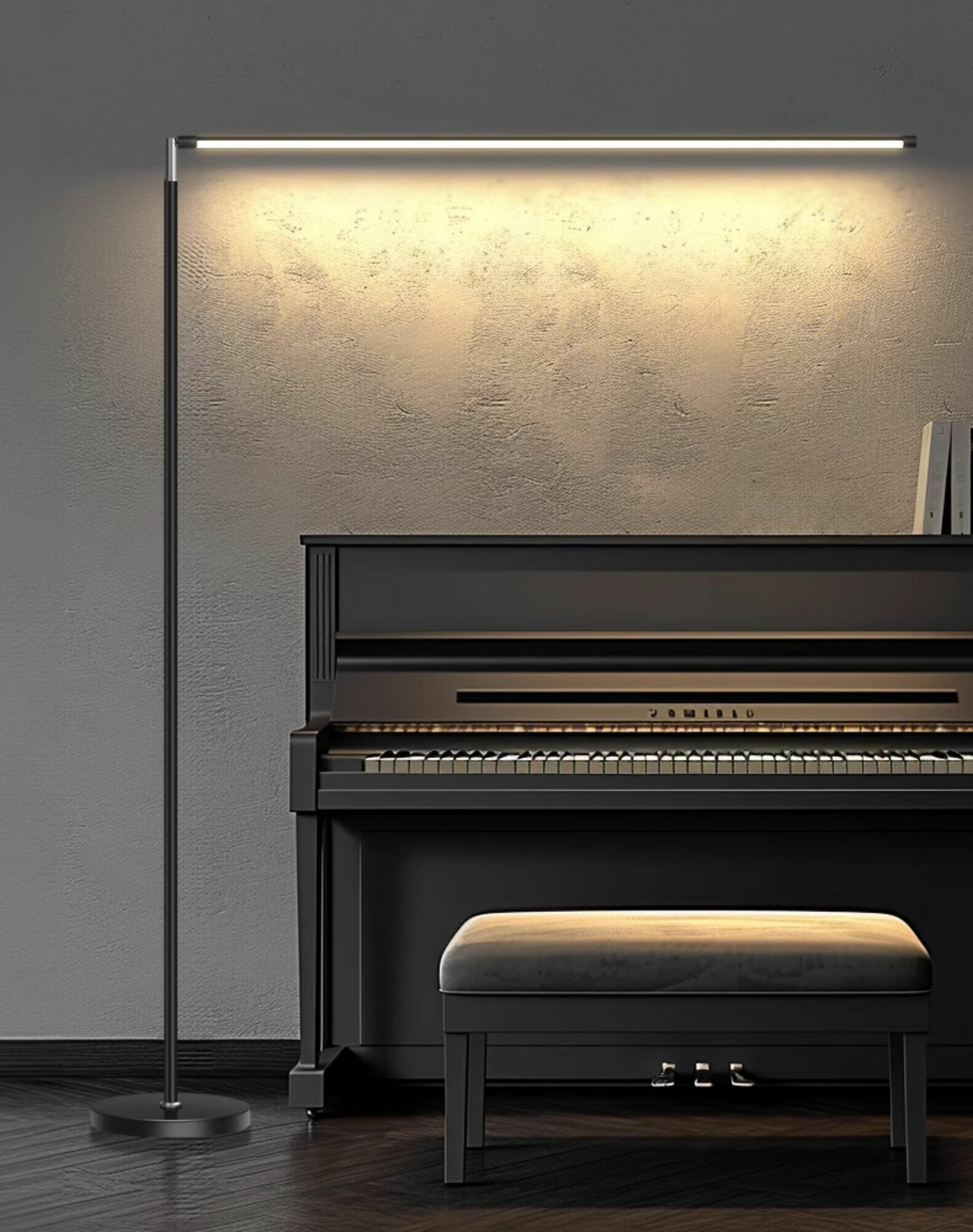 Фотографии Сверхяркий светодиодный торшер для гостиной и спальни, настольный торшер, защищающий глаза