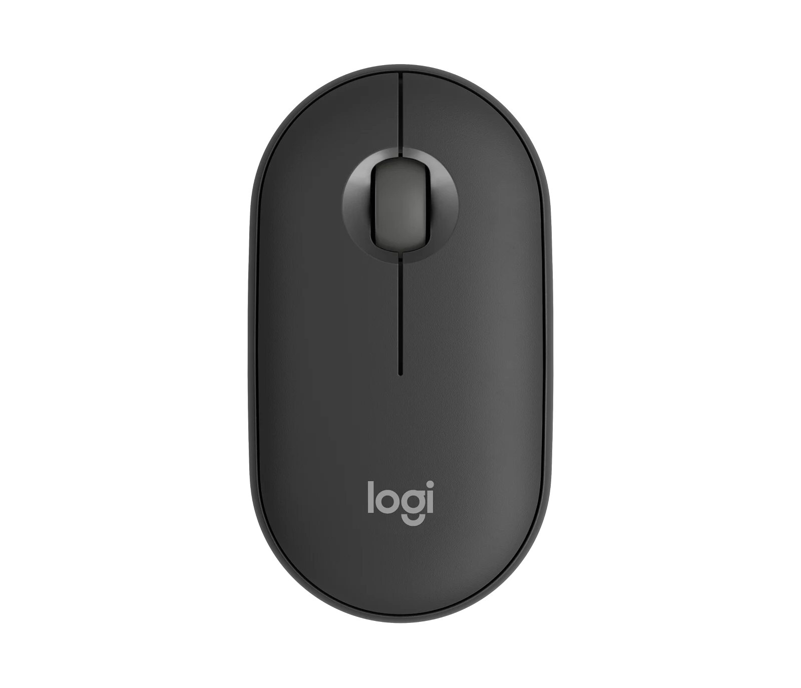Мышка LOGITECH Pebble Mouse 2 M350s - TONAL GRAPHITE, беспроводная игровая для ноутбука и пк