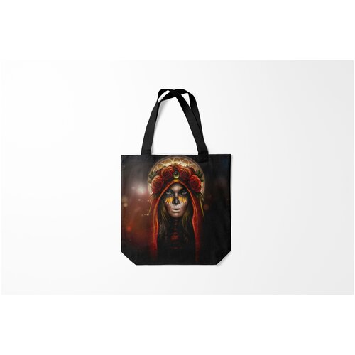 фото Сумка-шоппер / 40х40 см / тренды / разные цветочная богиня burnettie