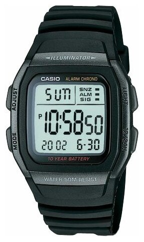 Наручные часы CASIO Collection W-96H-1B