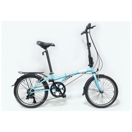 фото Велосипед dahon dream d6 складной, blue. крылья, багажник, подножка