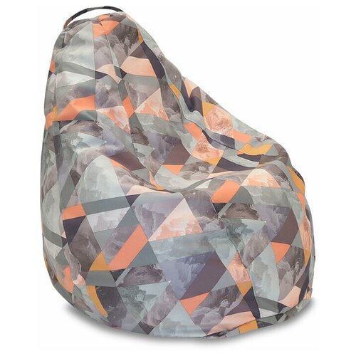 фото Кресло-мешок пуф лима, размер l, многоцветный, delicatex