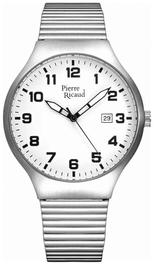 Наручные часы Pierre Ricaud P91084.5123Q, серебряный