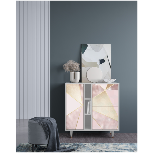 Комод - STORYZ - BS5 Cosmopolitan Diva, 94 x 96 x 41 см, Белый