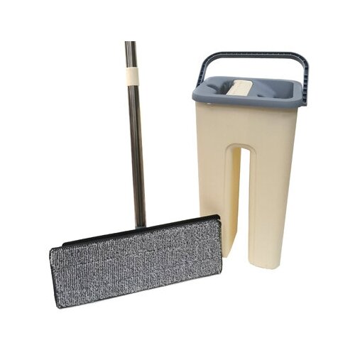Комплект швабра + ведро с отжимом ТМ 