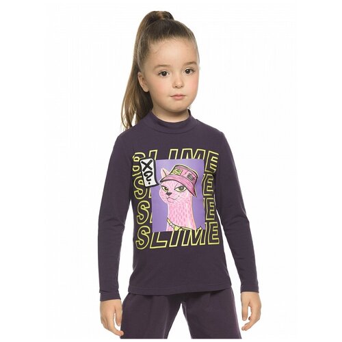 Джемпер для девочки Pelican GFJS3218 фиолетового цвета