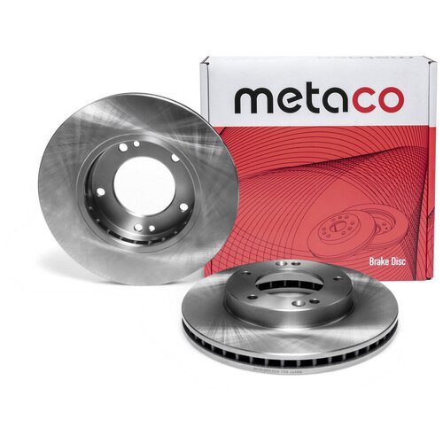 фото Диск тормозной передний вентилируемый metaco 3050-083