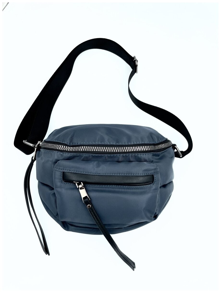 Поясная женская сумка на плечо RENATO H7008-GRAY цвета серый 