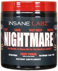 Insane Labz Nightmare, 181 г, Fruit Punch / Фруктовый Пунш