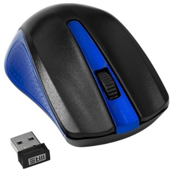 STM USB WIRELESS MOUSE STM 107CBW blackblue