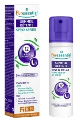 Puressentiel смесь эфирных масел Rest & Relax Air Spray, 75 мл