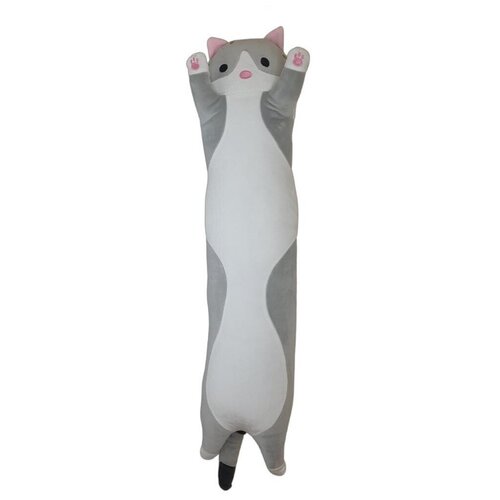 Мягкая игрушка-подушка Рыжий кот длина 90 см