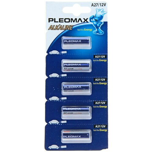 PLEOMAX Батарейка PLEOMAX Pleomax A27-5BL, 5шт