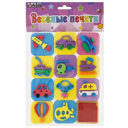 Веселые печати Транспорт подушечка с чернилами веселые печати DT-1014-21 309₽