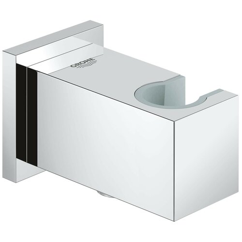 Подключение для душевого шланга Grohe Euphoria Cube с держателем ручного душа 26370000 шланговое подключение grohe euphoria cube 26370000 с держателем ручного душа хром