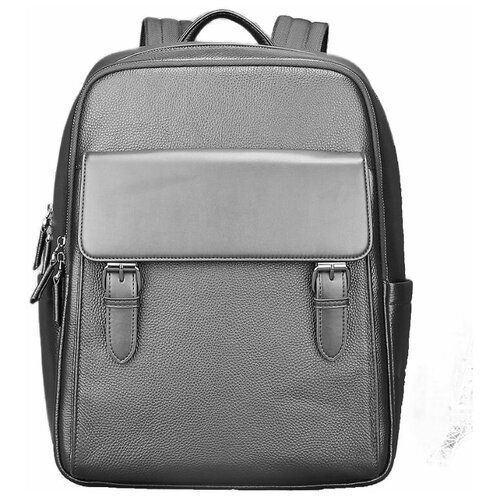 фото Мужской рюкзак famous men из цельной натуральной кожи.