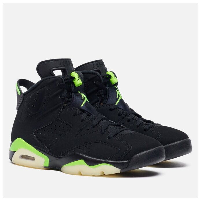 electric green air jordan 6