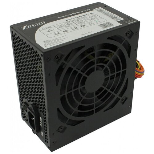 Блок питания PowerMan PM-600ATX-F-BL (600 Вт), Black