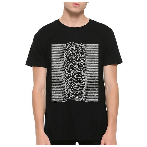 Футболка Dream Shirts Joy Division - Unknown Pleasures Мужская 2XL Черная