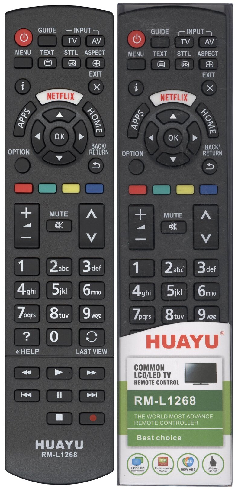 Huayu Panasonic RM-L1268 Универсальный пульт для TV