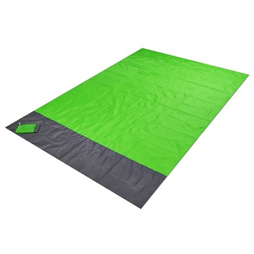 фото Водонепроницаемый пляжный коврик\коврик для пикника140*200 см (зеленый) family shop
