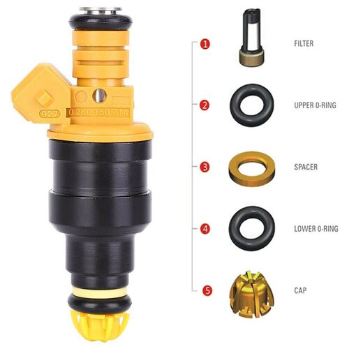 Ремкомплект форсунки впрыска топлива BMW E30 E28 E34 0280150716 13641726989 13641726984 1261₽