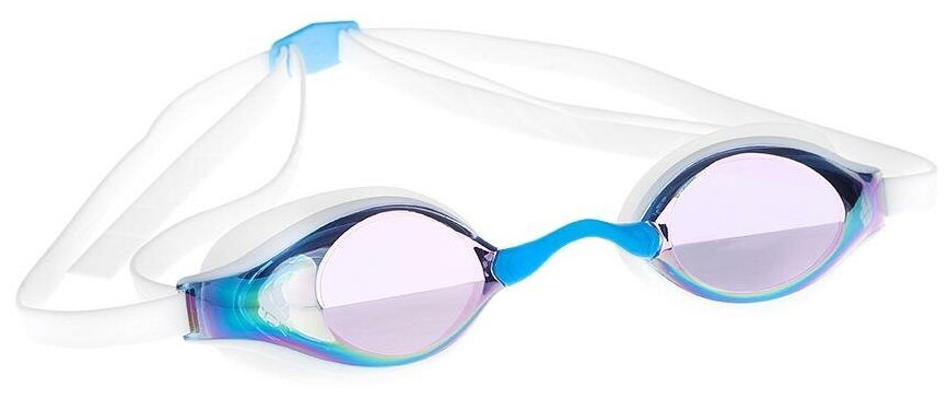 Стартовые очки MADWAVE Record breaker rainbow, white, Mad Wave - фото №10