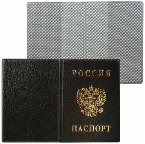 Обложка для паспорта DPSkanc, черный