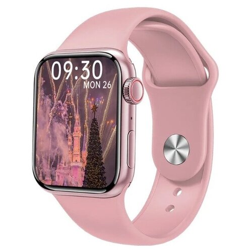 Умные часы Smart Watch UPGRADED VERSION OF EXCELLENT QUALITY RADIANCE PRO series 7 pink 229900₽