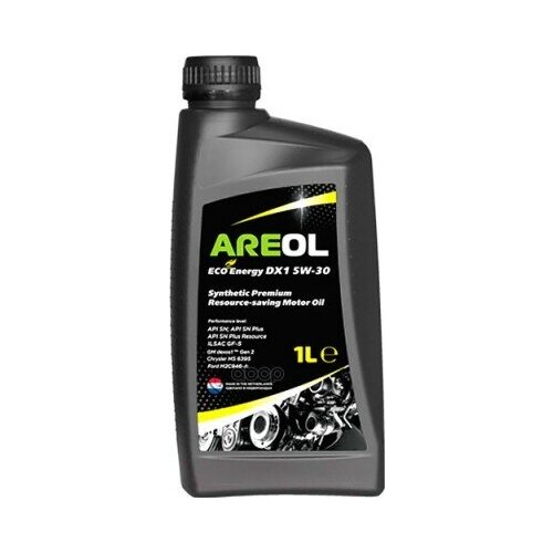 AREOL Масло Моторное Areol Eco Energy Dx1 5w30 (1l)_! Синтapi Sn/Sn Plus, Ilsac Gf-5, Gm Dexos 1 Gen 2 Areol 5w30ar072