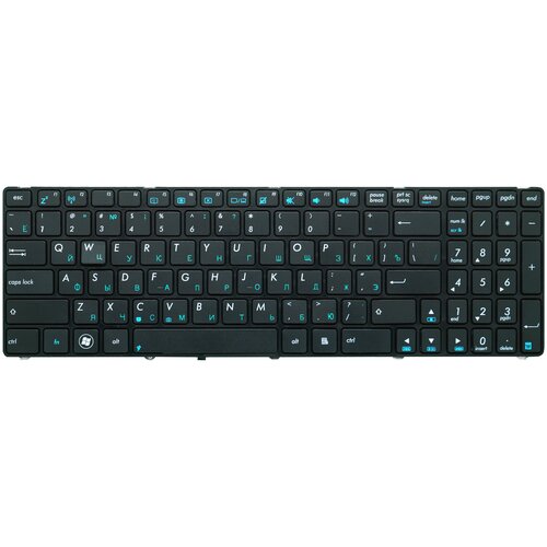 Клавиатура для Asus K53s A52j K52 A53s K53 N53 X75v K72f K52j N61 N73 X52j NSK-UGC0R 04GNV32KRU01 MP-09Q33SU-528 64000₽