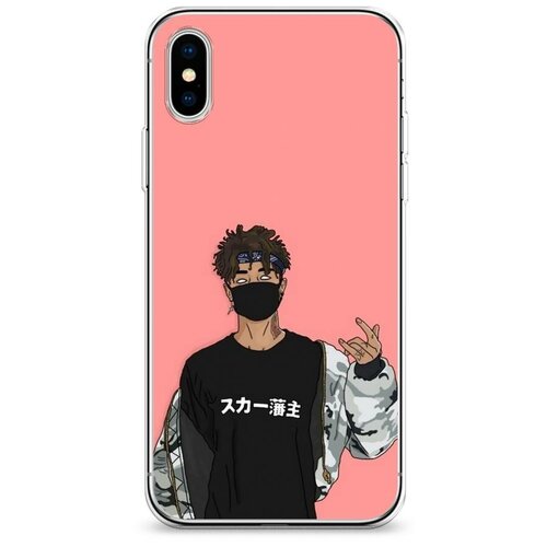 фото Силиконовый чехол "в маске 2" на apple iphone xs max (10s max) / айфон иск эс макс case place