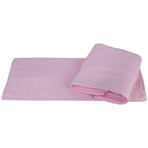 фото Hobby home collection полотенце alice цвет: розовый br19342 (100х150 см)
