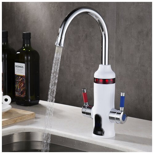 Водонагреватель проточный электрический Thermofix КВ-33W2 белый серый металлик 435000₽