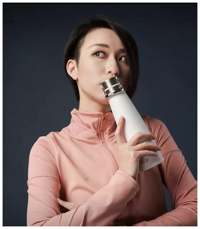Термос Xiaomi KKF Vacuum Cup 475 мл (S-U47WS) белый - фотография № 6