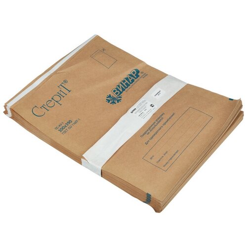 Пакет дстерил бум 300 х 390 мм крафт самокл 100 штуп СтериТ 2288₽