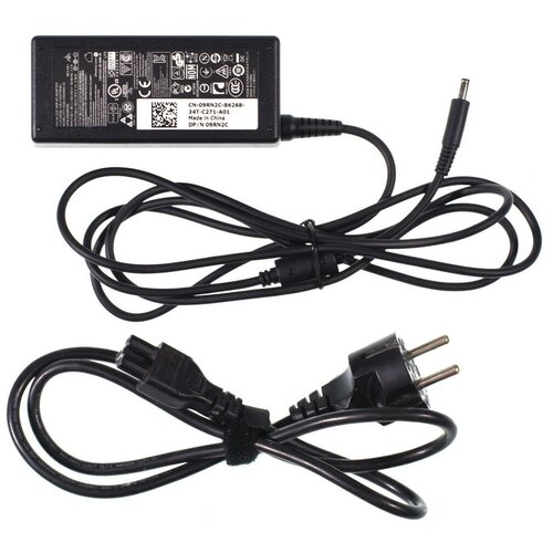 Зарядка FixitOn 4,5x3,0mm 19,5V 65W для Dell Inspiron 5000, 3552, Vostro 5568, P66F, 5378 и др new original ul listed ac charger supply adapter for dell inspiron 3052 xps 18 1810 laptop power cord