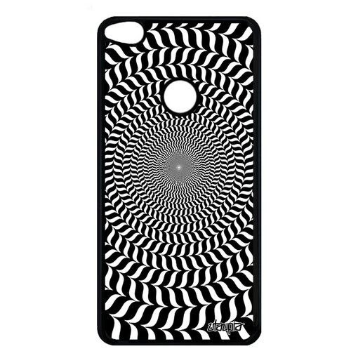 фото Чехол на телефон // huawei p9 lite 2017 // "иллюзия круга" стиль мираж, utaupia, черный