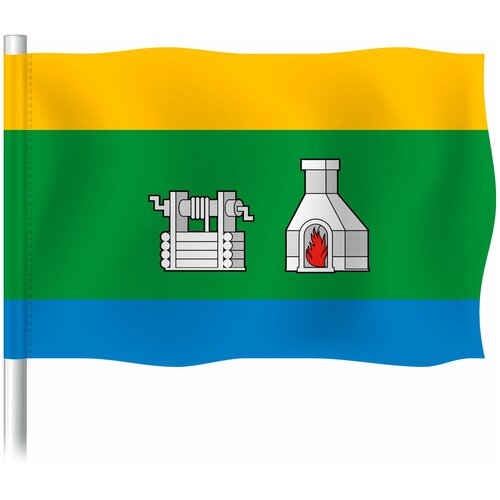 Флаг Екатеринбурга / Флаг города Екатеринбург / 90x135 см.