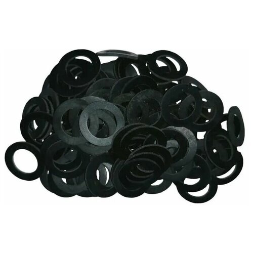 Прокладка резиновая 1/2 черная, комплект 50 шт. Италия прокладка резиновая 1 черная комплект 10 шт