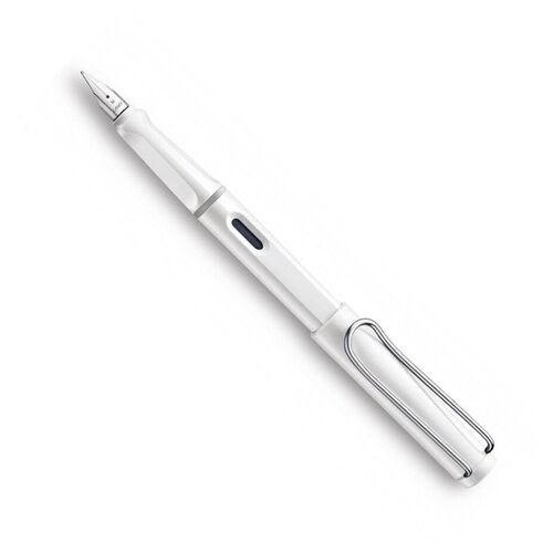 ручка перьевая lamy 013 safari розовый ef Перьевая ручка LAMY safari, EF, белый