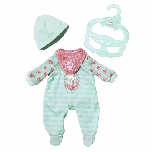 Аксессуары для кукол Zapf Creation My first Baby Annabell Одежда Зеленый 700-587G