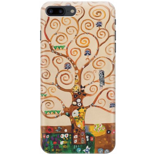 фото Gosso ультратонкий силиконовый чехол-накладка для apple iphone 8 plus / 7 plus с принтом "климт"