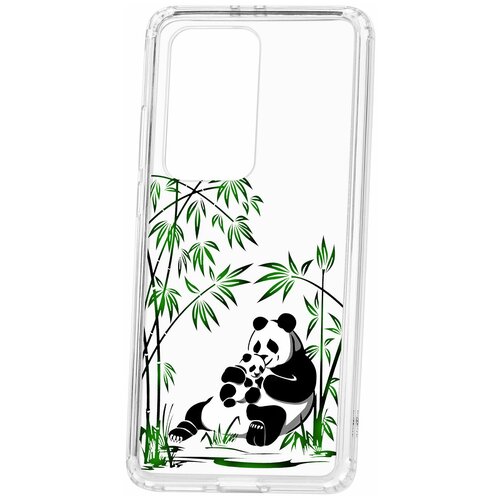 фото Чехол на huawei p40 pro+ kruche print панды / чехол для huawei / чехол с рисунком / чехол с принтом / чехол для хонор / чехол для хуавей / бампер на хуавей / чехол накладка для хонор / противоударная накладка для honor huawei / защита для honor / защита на huawei / cиликоновый чехол для huawei honor / пластиковый чехол на huawei / защитный чехол для honor / чехольчик / защита телефона / ударопрочный чехол кruче