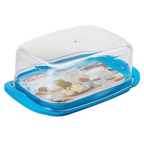 Масленка elfplast 269 с крышкой 1 голубой 71 см 18 см 105 см 259₽