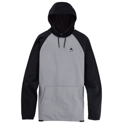 фото Толстовка burton размер m, gray heather/true black