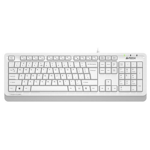 Клавиатура A4Tech FStyler FKS10 USB белыйсеребристый 197600₽