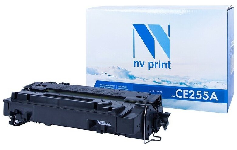 Картридж для лазерного принтера NV Print NV-CE255A, черный, совместимый