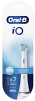 Набор насадок Oral-B iO Ultimate Clean для электрической щетки, белый, 2 шт.